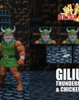 Storm Collectibles - Golden Axe - Gilius Thunderhead & Chicken Leg - Marvelous Toys