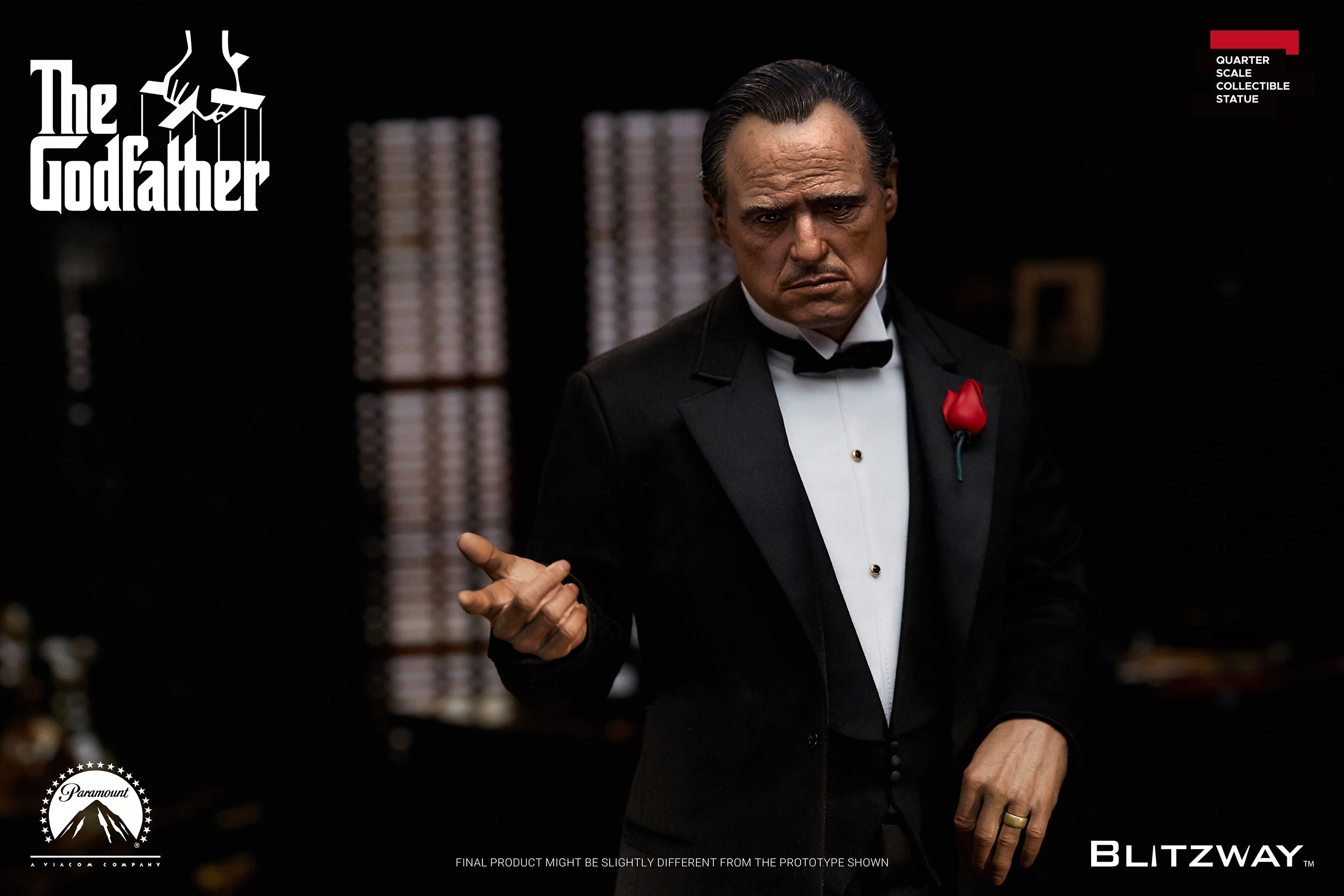 Blitzway - Super Scale Statue (Hybrid Type) - The Godfather (1972) - Vito Corleone (1/4 Scale) - Marvelous Toys