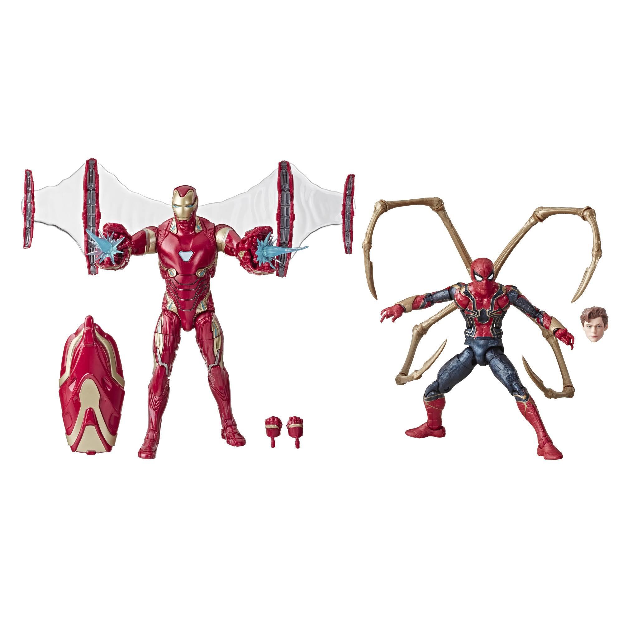 Hasbro - Marvel Legends - Marvel 80th Anniversary - Avengers: Infinity War - Iron Man Mark 50 and Iron Spider - Marvelous Toys