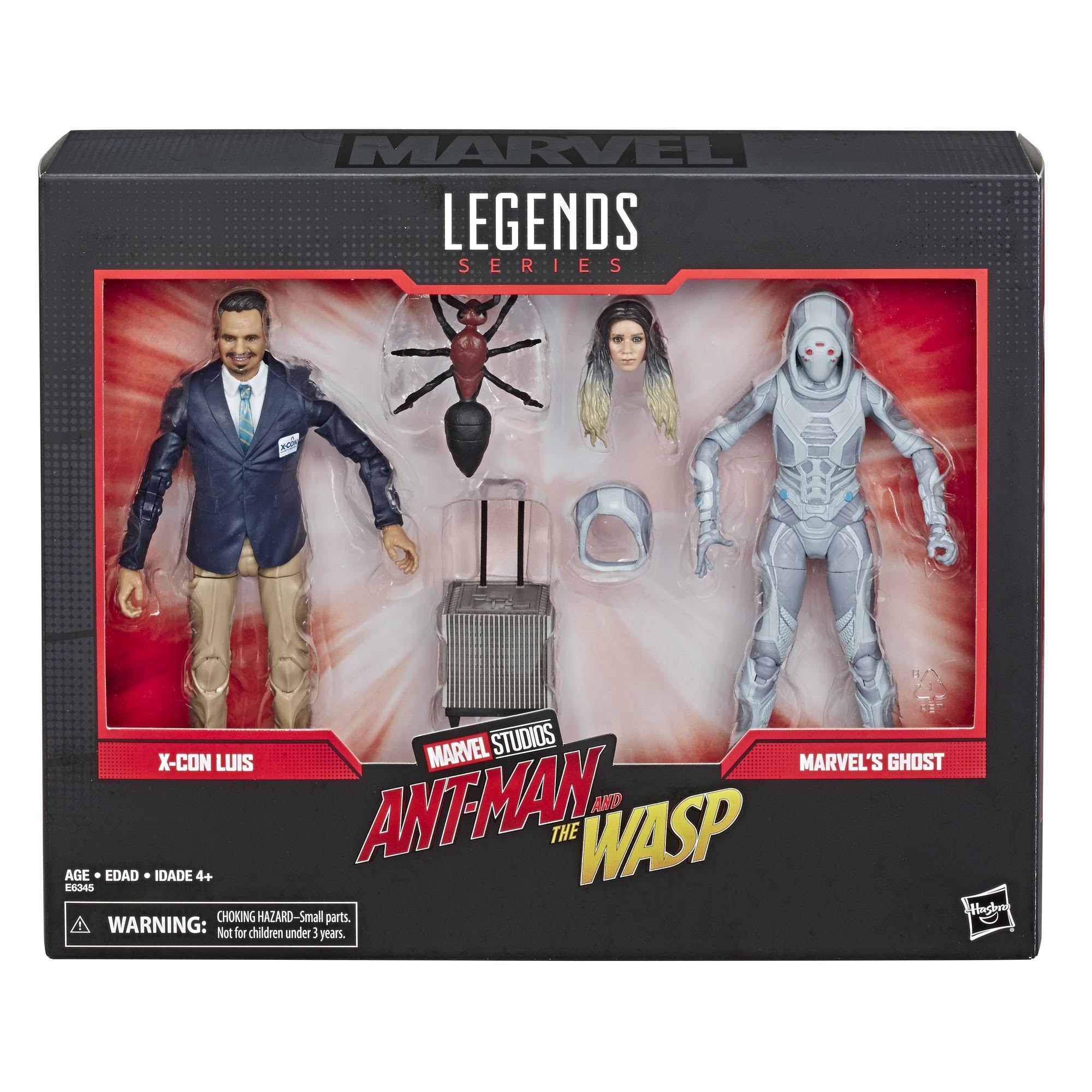 Hasbro - Marvel Legends - Marvel 80th Anniversary - Ant-Man and The Wasp - X-Con Luis and Ghost - Marvelous Toys
