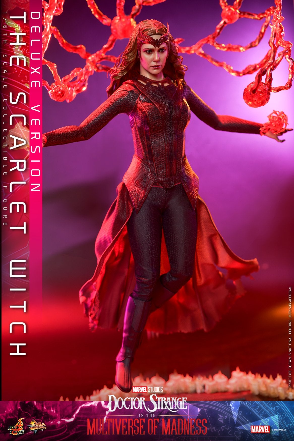 Hot Toys - MMS653 - Doctor Strange in the Multiverse of Madness - The Scarlet Witch (Deluxe Ver.) - Marvelous Toys