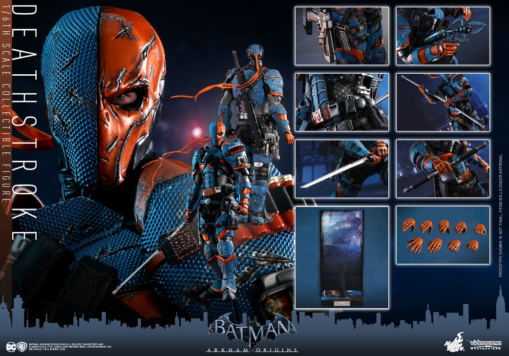 Hot Toys - VGM30 - Batman: Arkham Origins - Deathstroke - Marvelous Toys