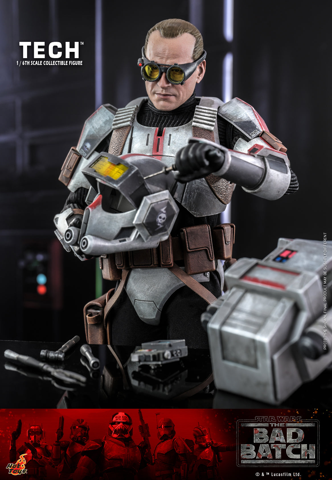 Hot Toys - TMS098 - Star Wars: The Bad Batch - Tech