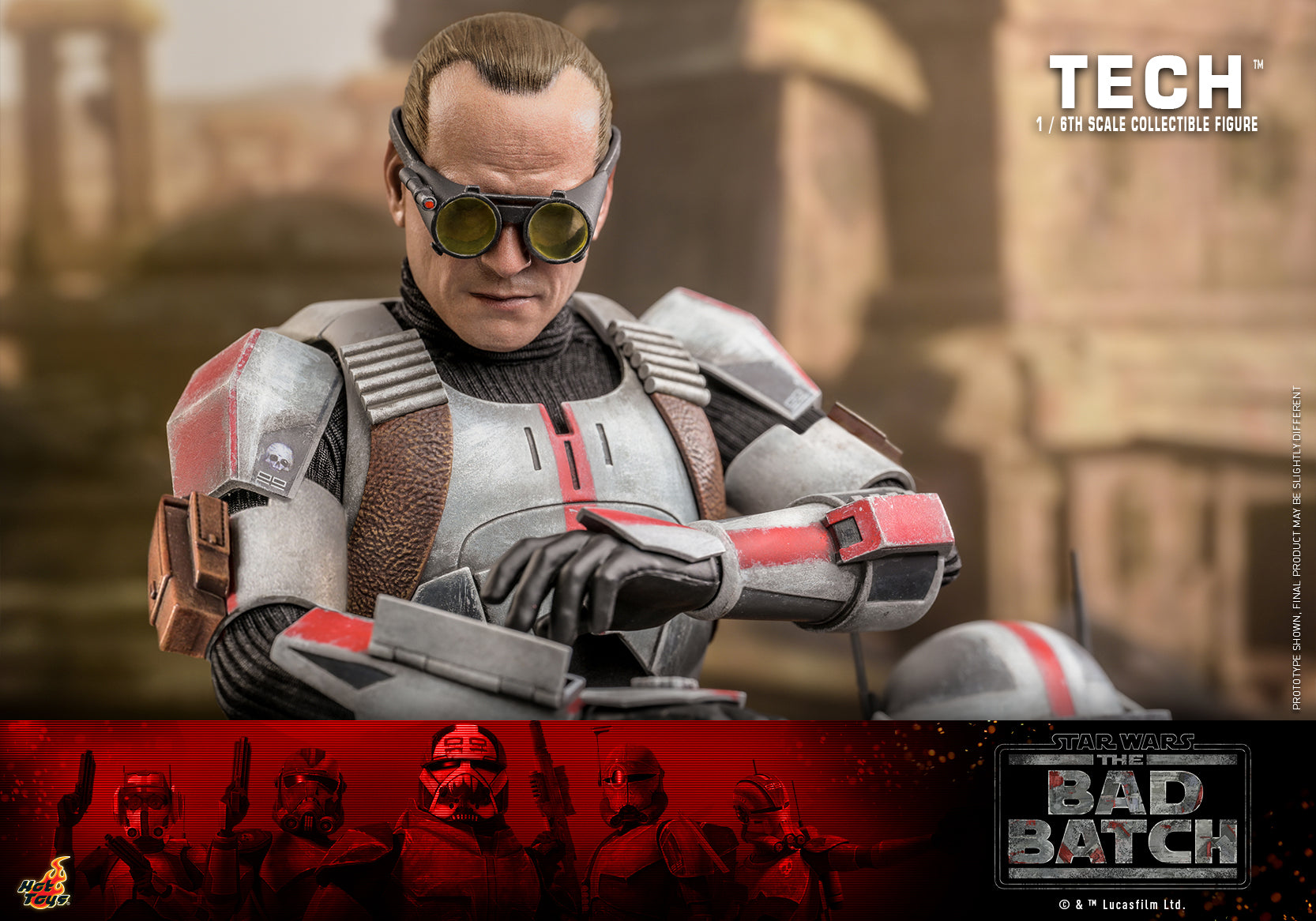 Hot Toys - TMS098 - Star Wars: The Bad Batch - Tech - Marvelous Toys