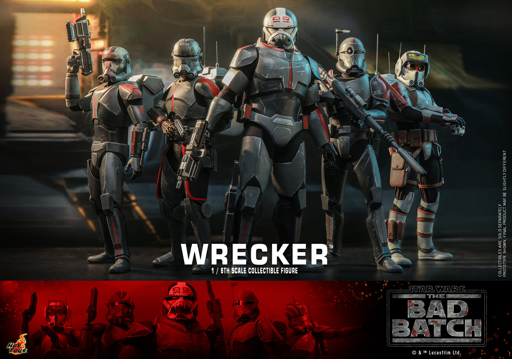 Hot Toys - TMS099 - Star Wars: The Bad Batch - Wrecker