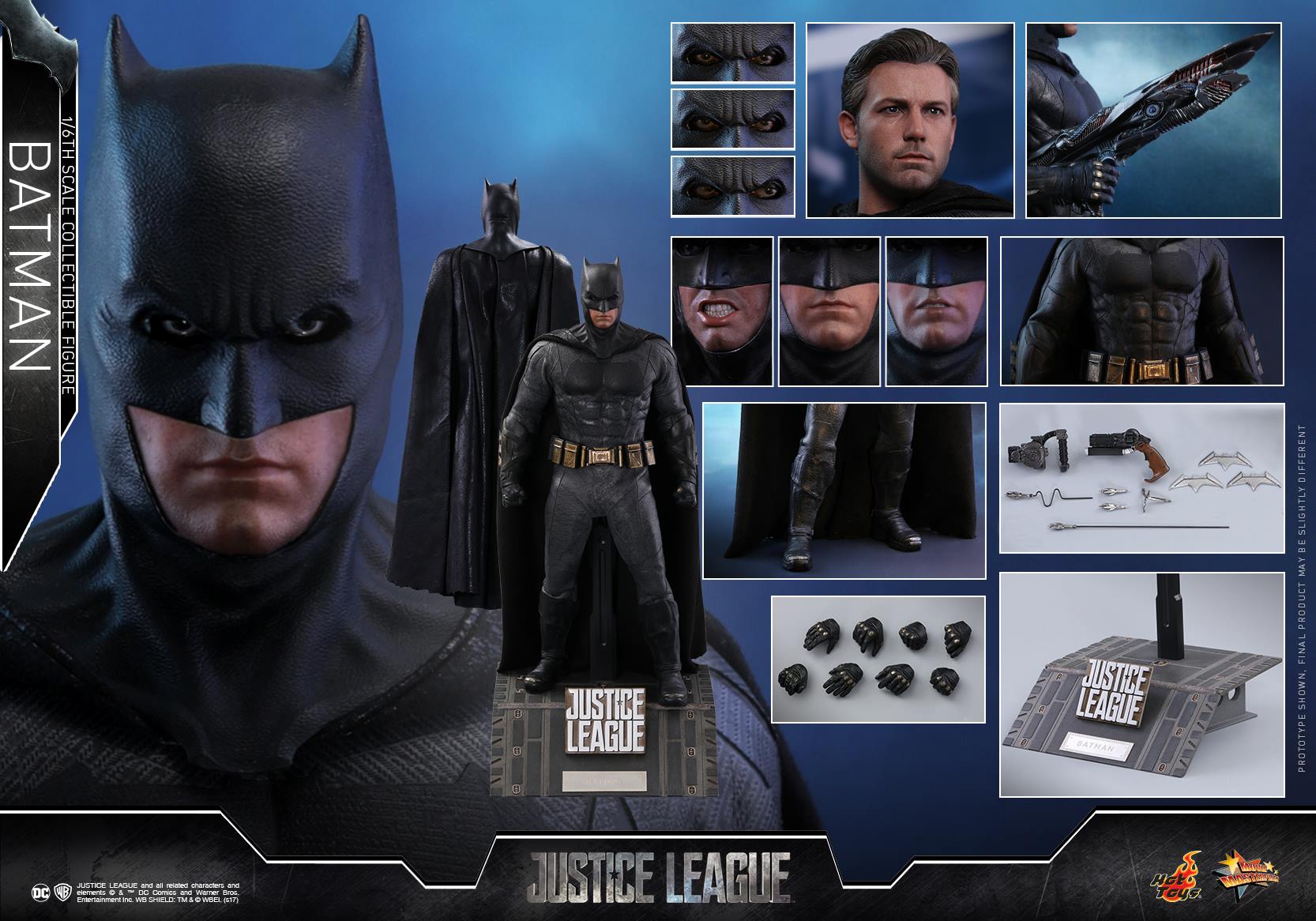 Hot Toys - MMS455 - Justice League - Batman - Marvelous Toys