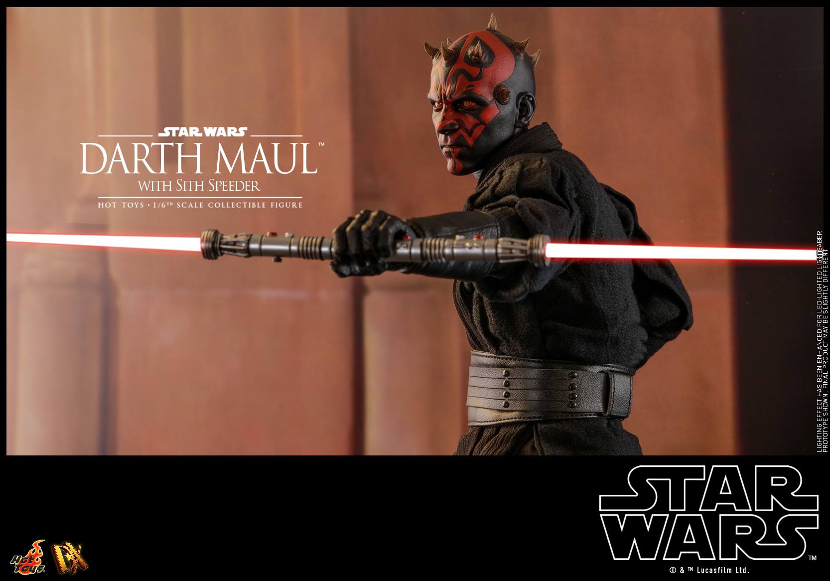 Hot Toys - DX17 - Star Wars: The Phantom Menace - Darth Maul with Sith Speeder - Marvelous Toys