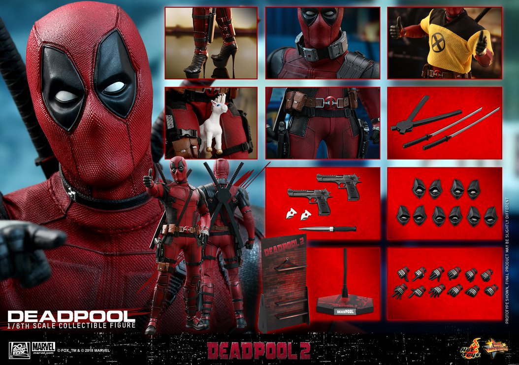 Hot Toys - MMS490 - Deadpool 2 - Deadpool - Marvelous Toys