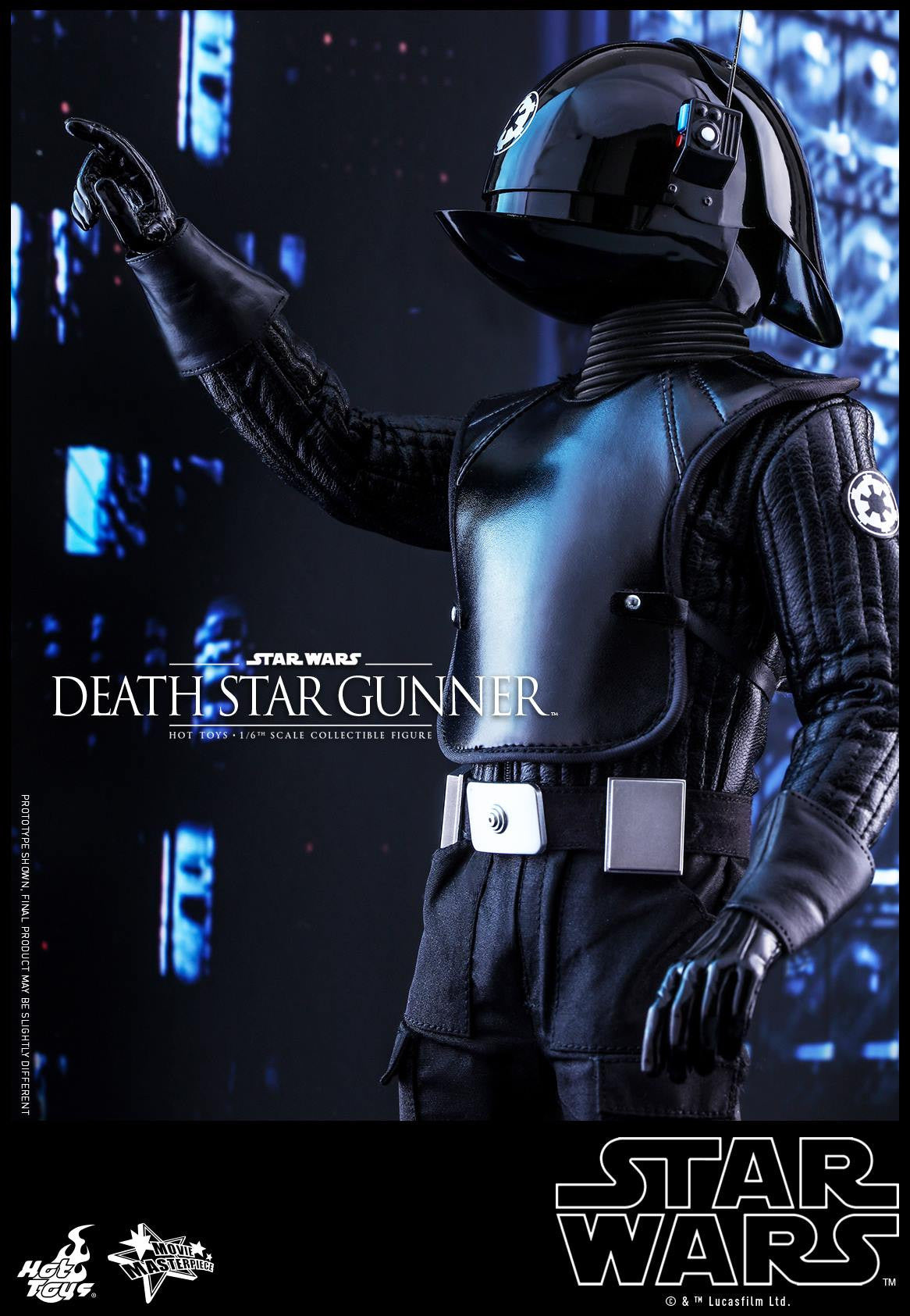 Hot Toys - MMS413 - Star Wars: Episode IV A New Hope - Death Star Gunner - Marvelous Toys