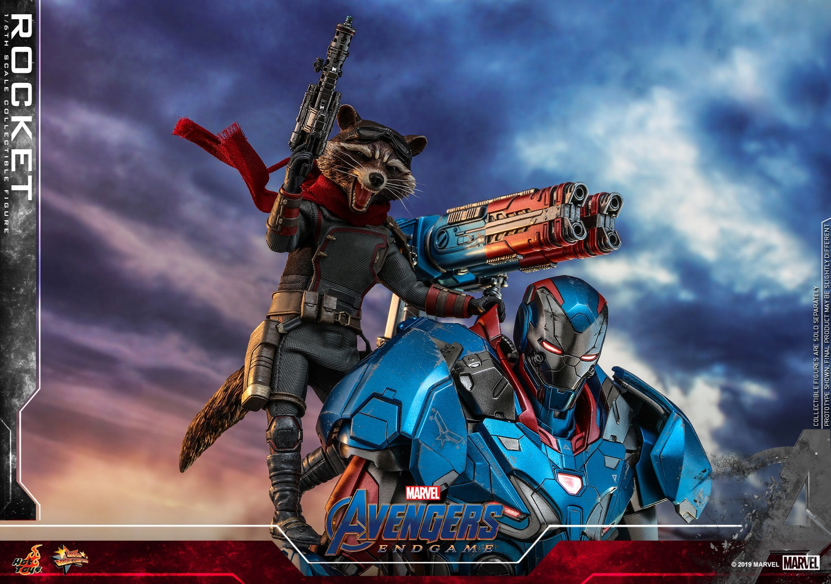 (IN STOCK) Hot Toys - MMS548 - Avengers: Endgame - Rocket Raccoon (1/6 Scale) - Marvelous Toys