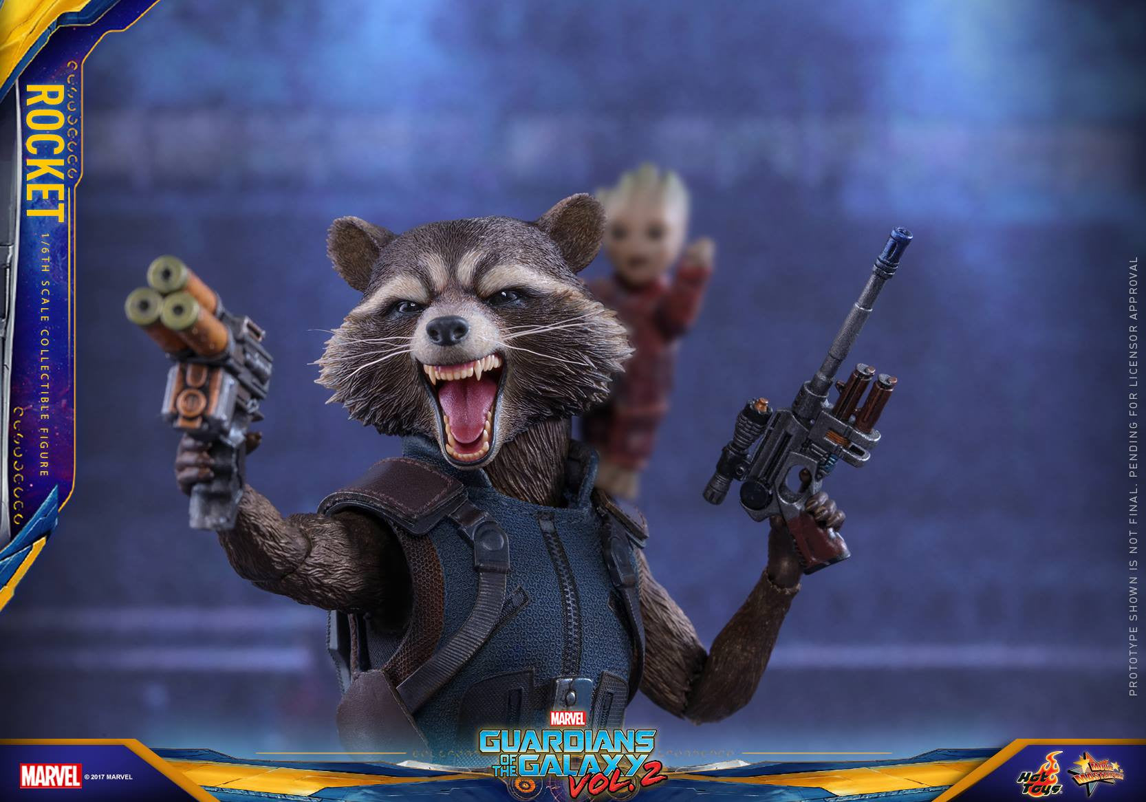 Hot Toys - MMS410 - Guardians of the Galaxy Vol. 2 - Rocket Raccoon