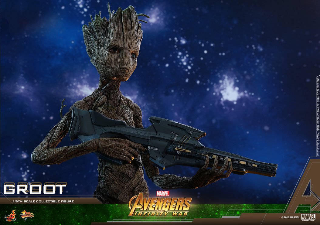Hot Toys - MMS475 - Avengers: Infinity War - Groot - Marvelous Toys