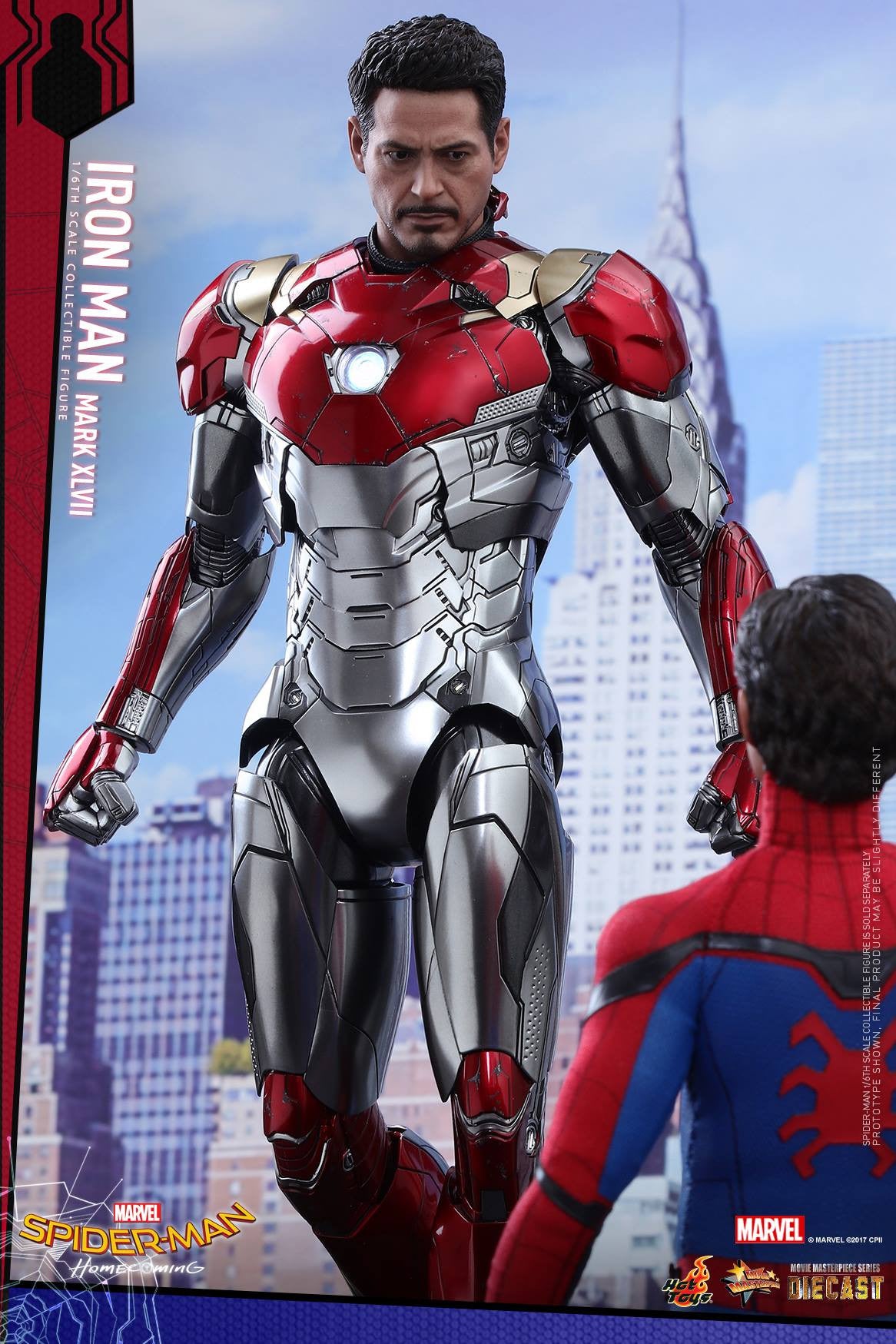 Hot Toys - MMS427D19 - Spider-Man: Homecoming - Iron Man Mark XLVII - Marvelous Toys