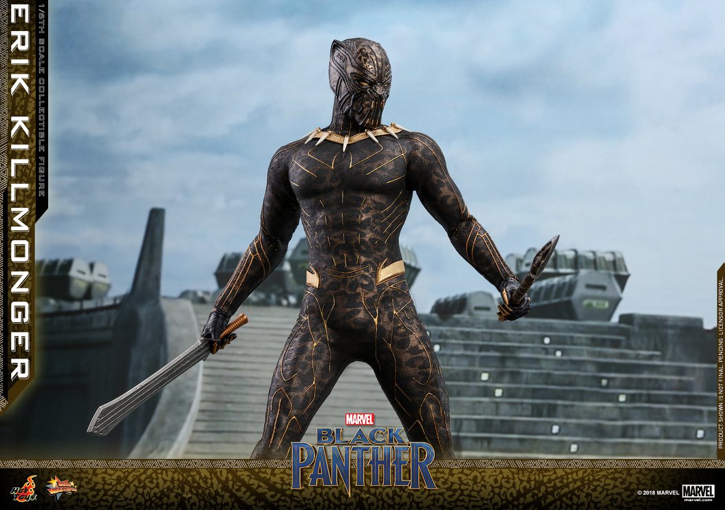 Hot Toys - MMS471 - Black Panther - Erik Killmonger - Marvelous Toys