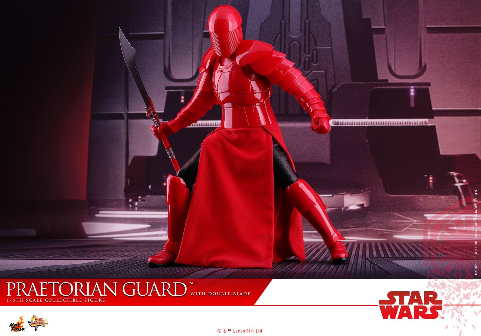 Hot Toys - MMS454 - Star Wars: The Last Jedi - Praetorian Guard (with Double Blade) - Marvelous Toys