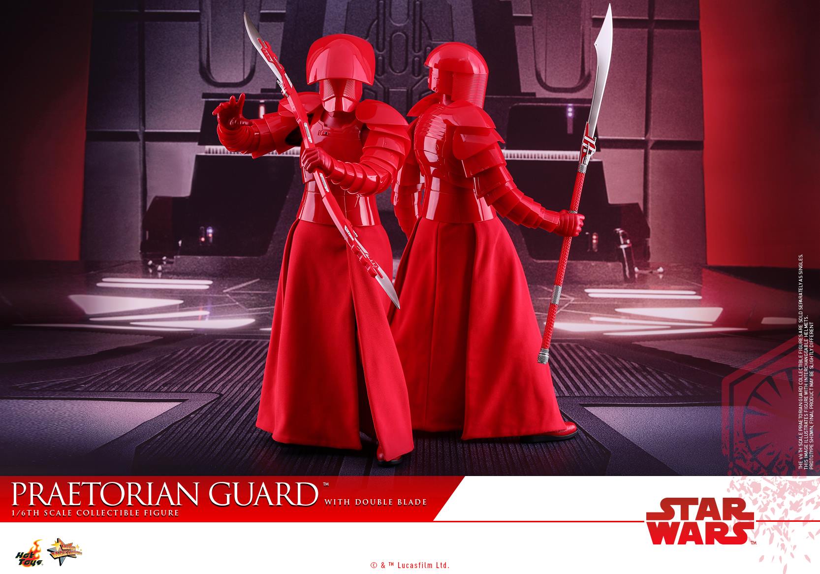 Hot Toys - MMS454 - Star Wars: The Last Jedi - Praetorian Guard (with Double Blade)