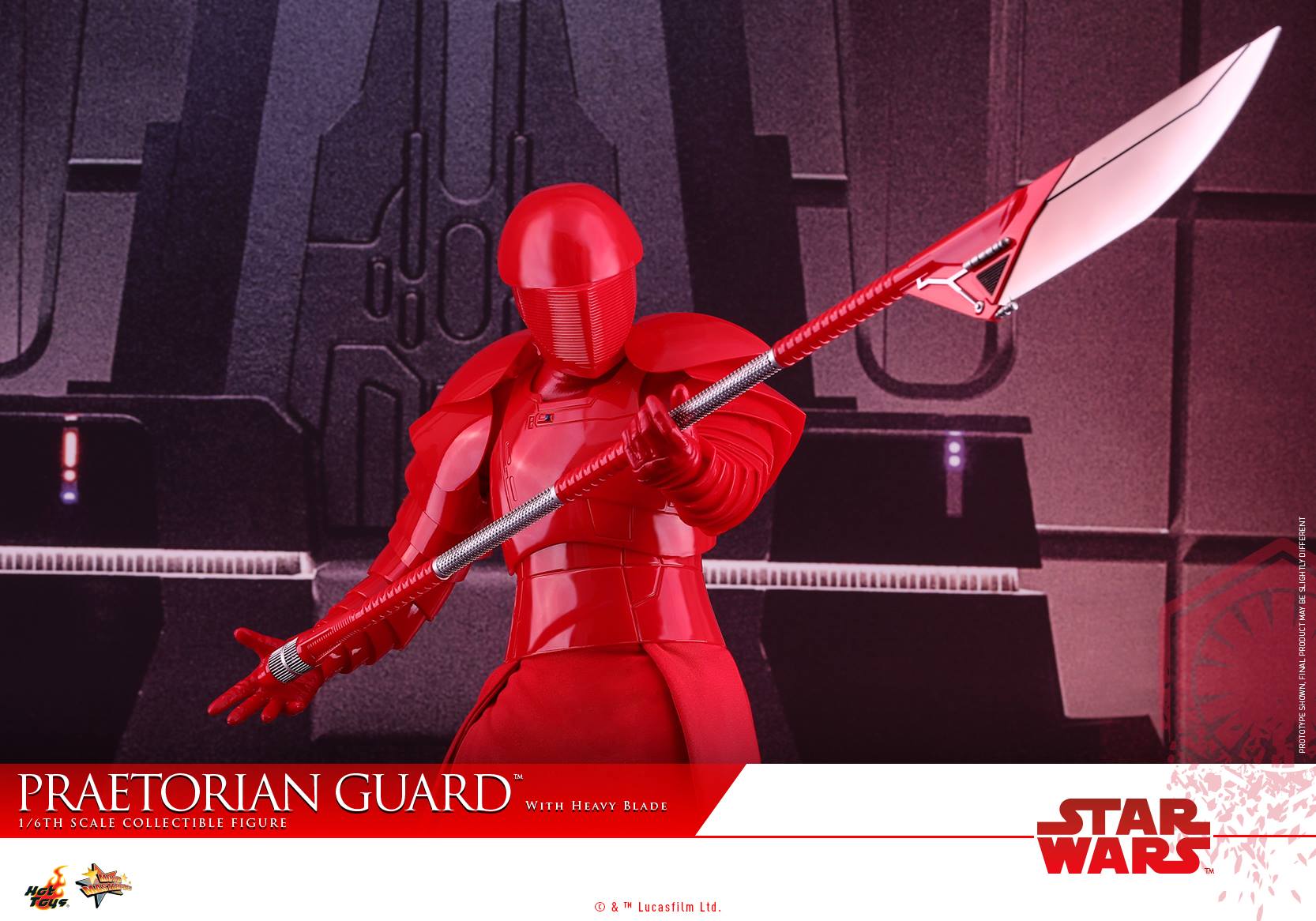 Hot Toys - MMS453 - Star Wars: The Last Jedi - Praetorian Guard (with Heavy Blade) - Marvelous Toys