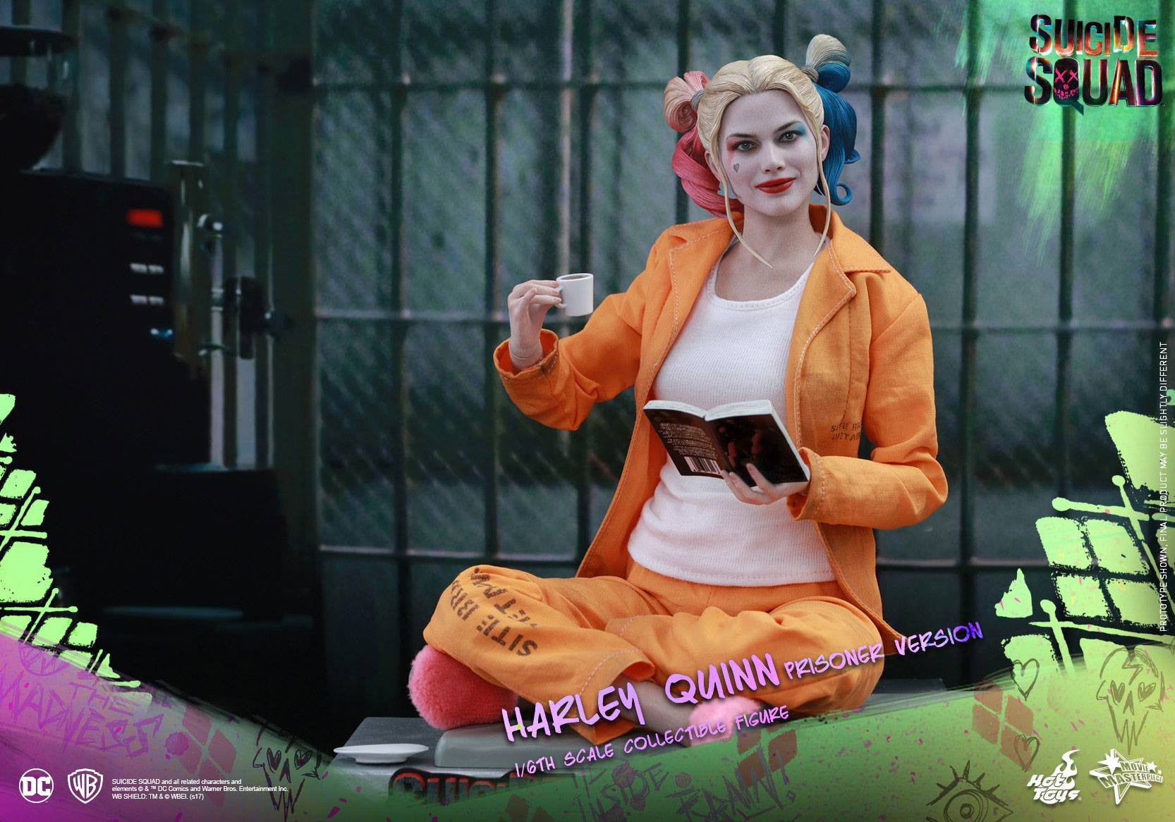 Hot Toys - MMS407 - Suicide Squad - Harley Quinn (Prisoner Version) - Marvelous Toys