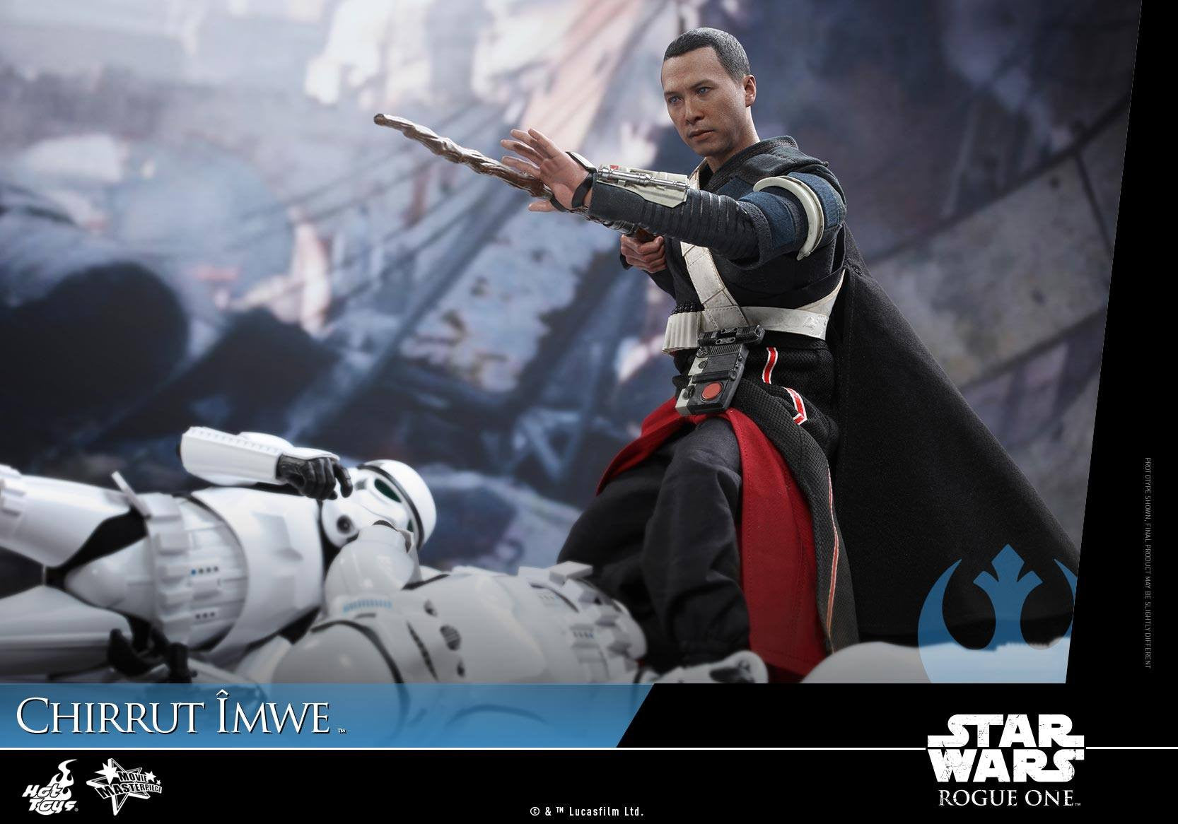 Hot Toys - MMS403 - Rogue One: A Star Wars Story - Chirrut Îmwe (Deluxe Version) - Marvelous Toys