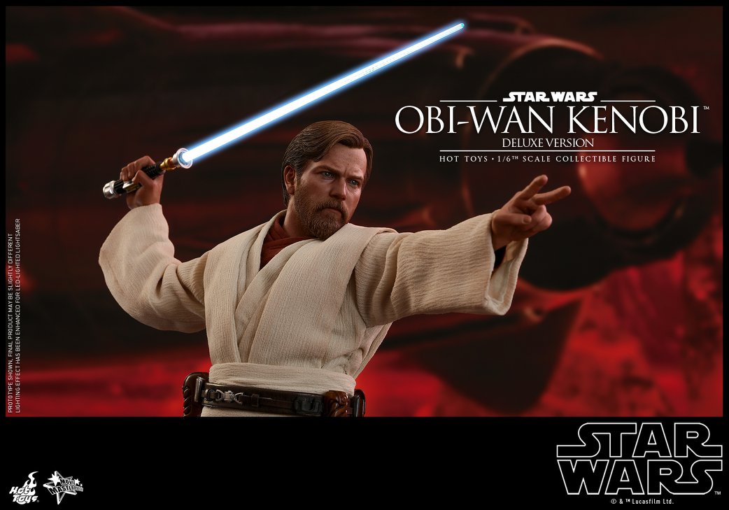 Hot Toys - MMS478 - Star Wars: Revenge of the Sith - Obi-Wan Kenobi (Deluxe Version) - Marvelous Toys