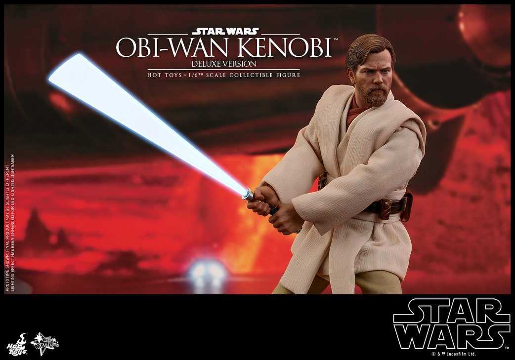 Hot Toys - MMS478 - Star Wars: Revenge of the Sith - Obi-Wan Kenobi (Deluxe Version) - Marvelous Toys