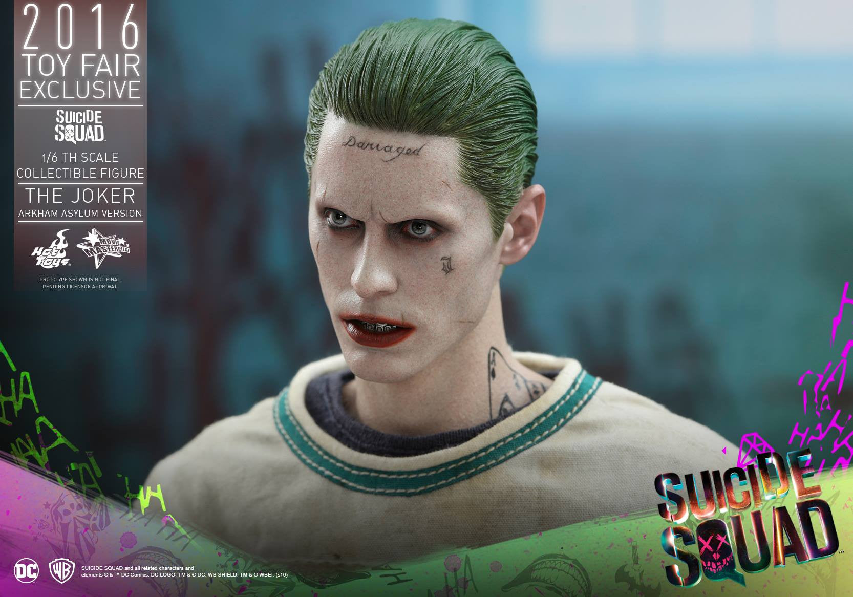 Hot Toys - MMS373 - Suicide Squad - The Joker (Arkham Asylum Version) - Marvelous Toys