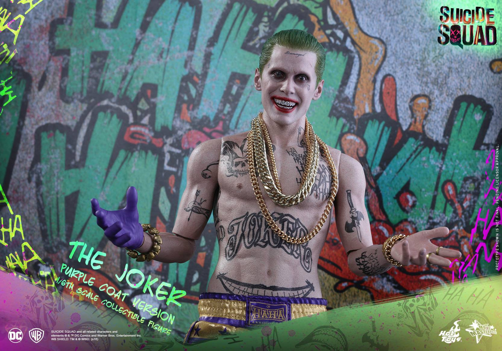 Hot Toys - MMS382 - Suicide Squad - The Joker (Purple Coat Version) (Normal Edition) - Marvelous Toys