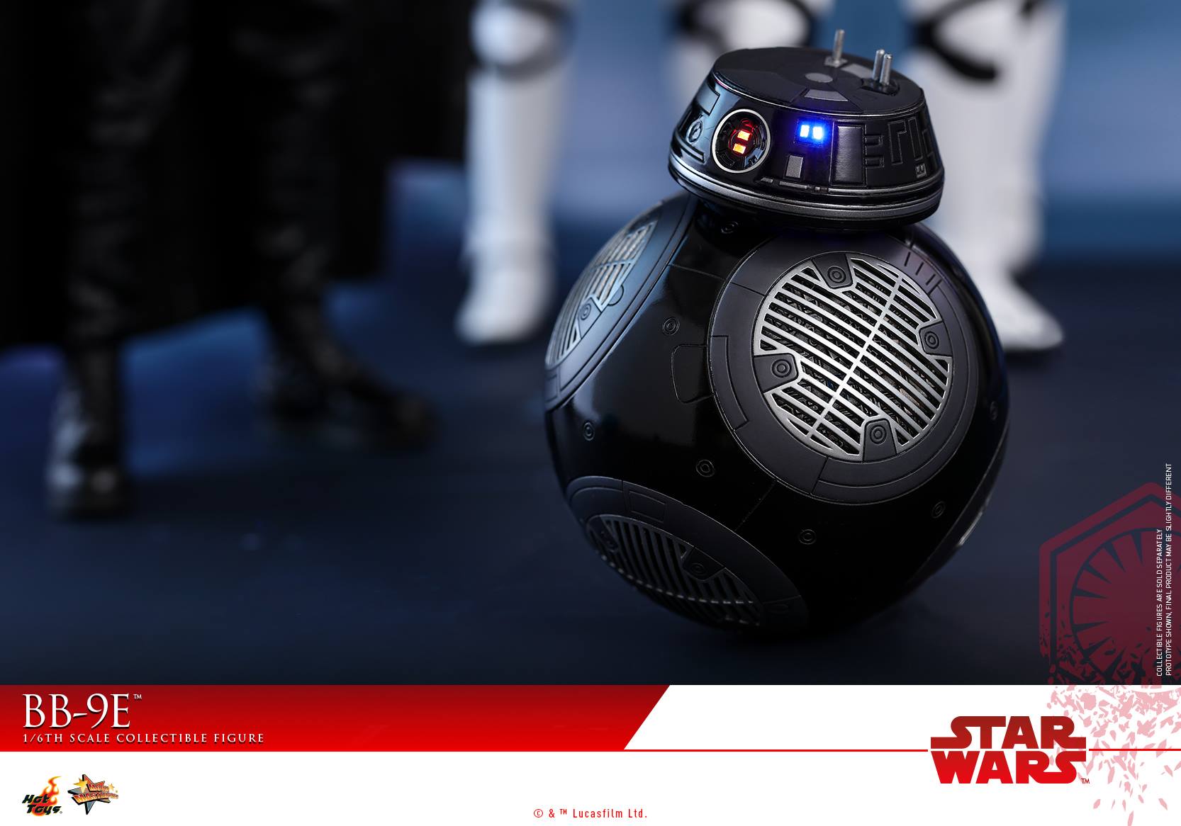 Hot Toys - MMS441 - Star Wars: The Last Jedi - BB-9E (1/6 Scale) - Marvelous Toys