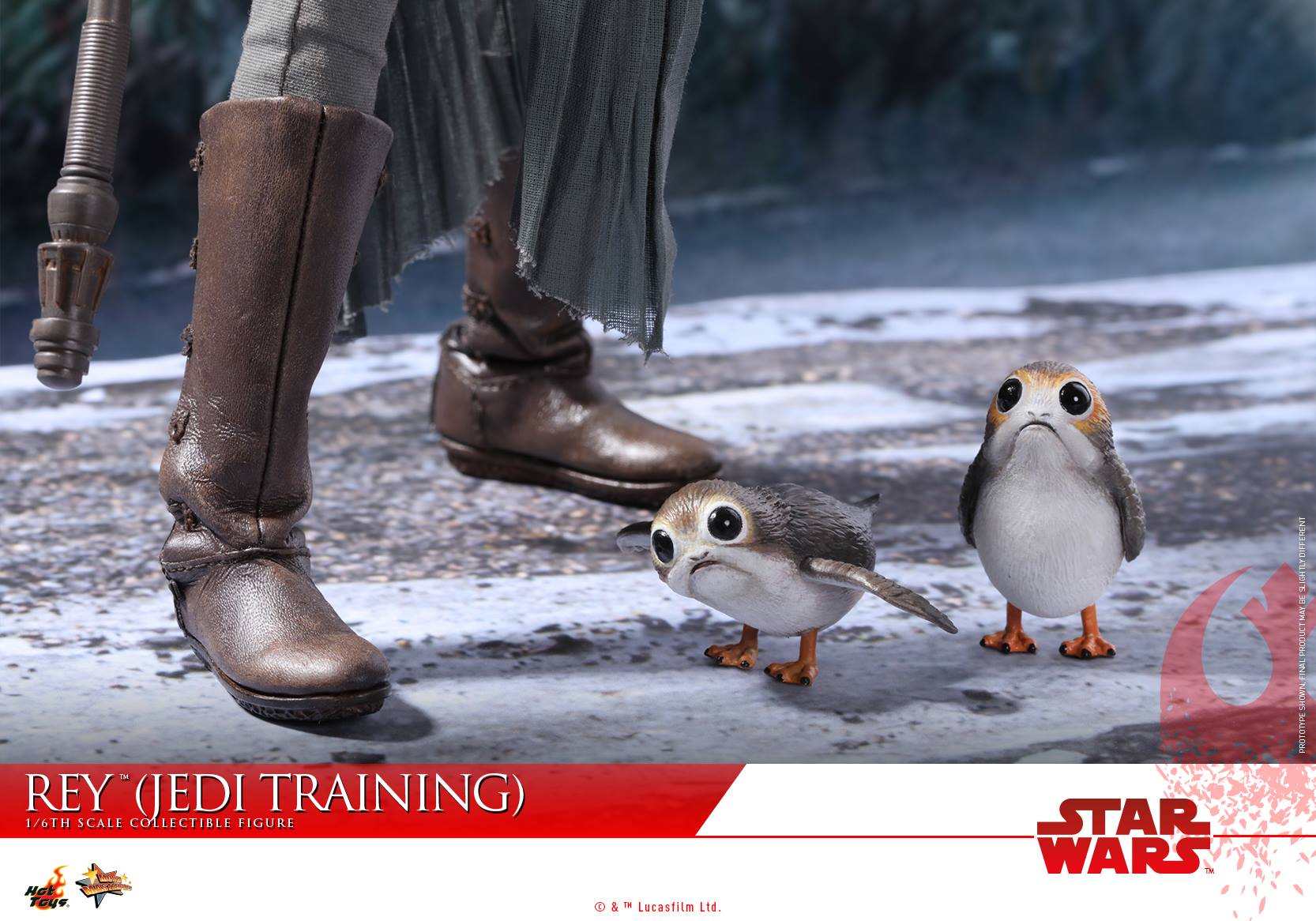 Hot Toys - MMS446 - Star Wars: The Last Jedi - Rey (Jedi Training)