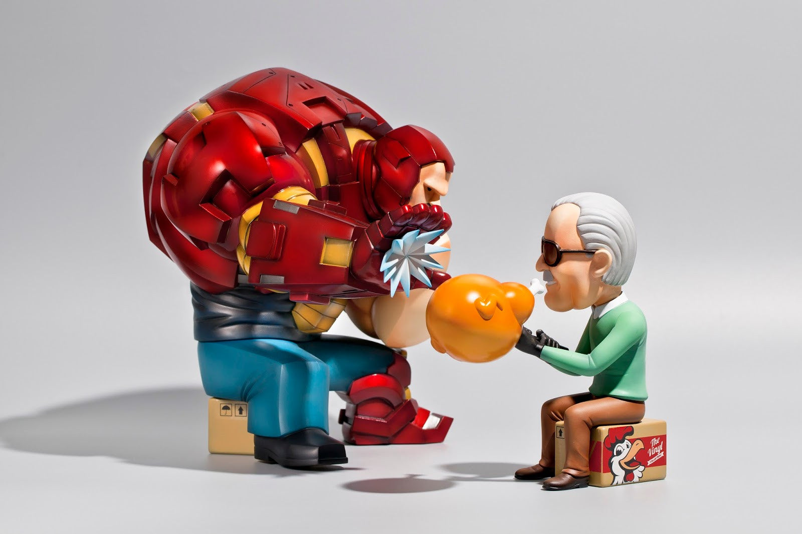 Fools Paradise - I Won&#39;t Be A Robot, Lee (Iron Man and Stan Lee) - Marvelous Toys