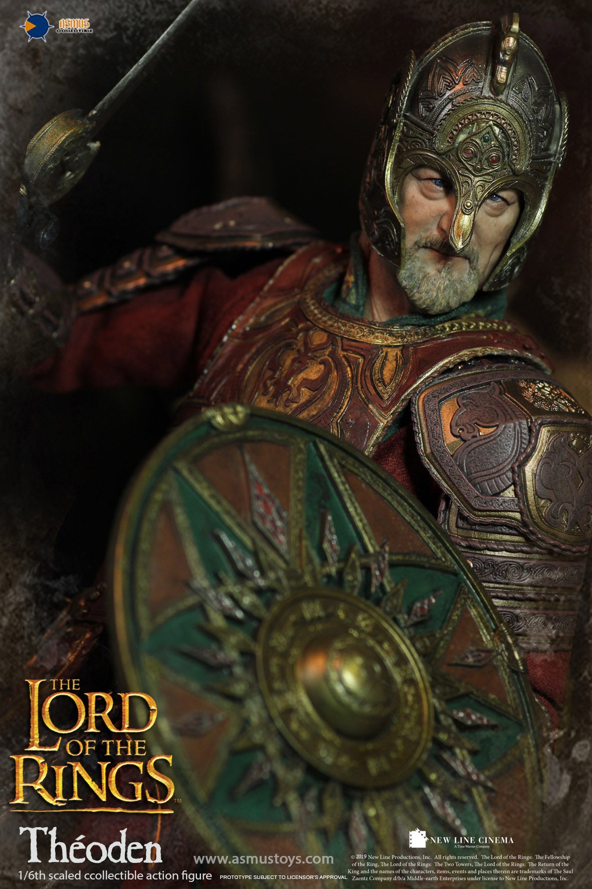 Asmus Toys - Heroes of Middle-Earth - The Lord of the Rings - Theoden (1/6 Scale) - Marvelous Toys