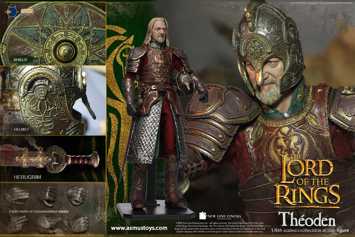 Asmus Toys - Heroes of Middle-Earth - The Lord of the Rings - Theoden (1/6 Scale) - Marvelous Toys