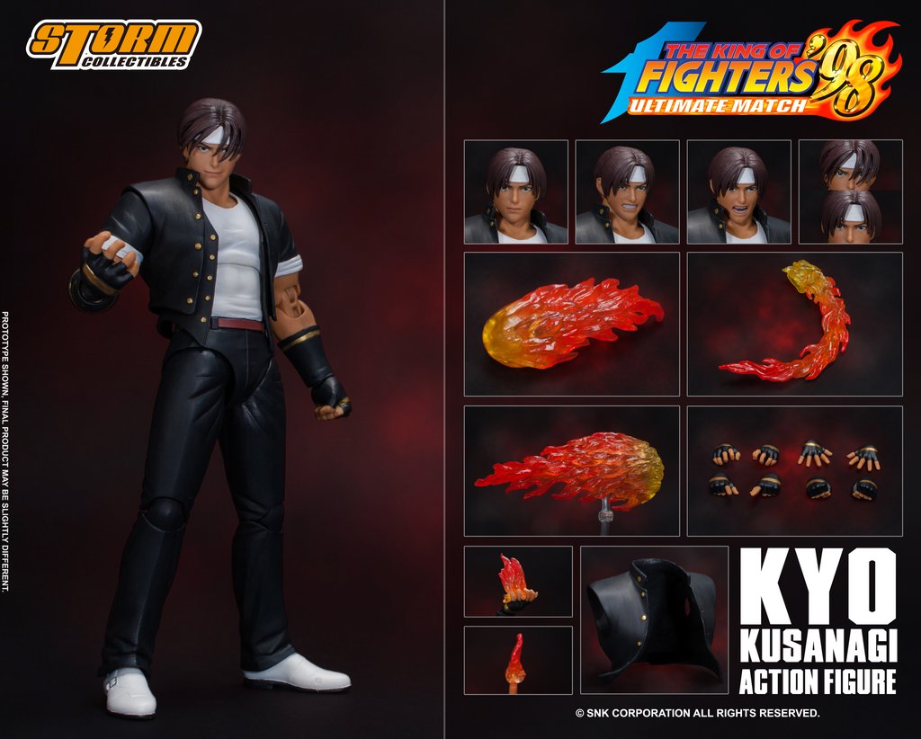 Storm Collectibles - The King of Fighters &#39;98: Ultimate Match - Kyo Kusanagi (1/12 Scale) - Marvelous Toys