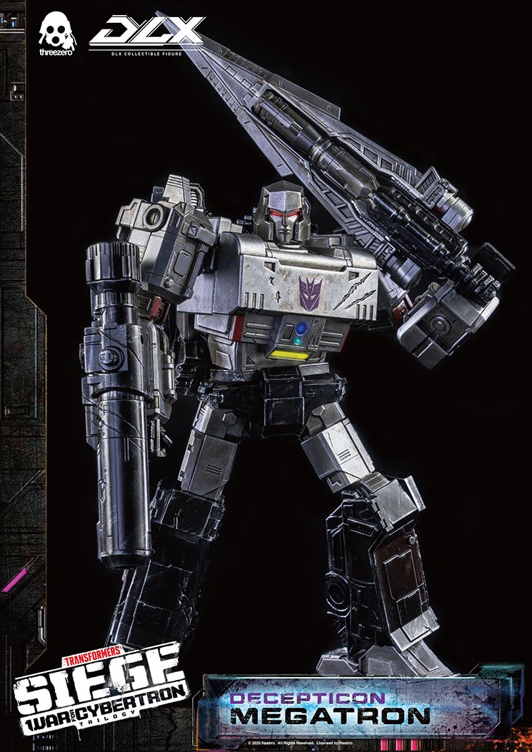 ThreeZero x Hasbro - Transformers: War for Cybertron Trilogy - Megatron (DLX Scale) - Marvelous Toys