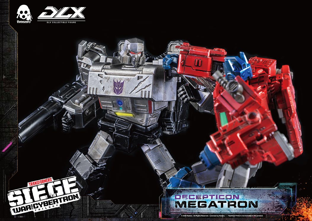 ThreeZero x Hasbro - Transformers: War for Cybertron Trilogy - Megatron (DLX Scale) - Marvelous Toys