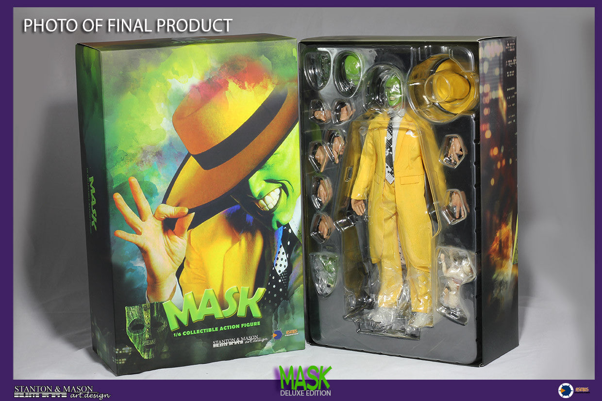 Asmus Toys x Stanton &amp; Mason - SMA01DX - The Mask Deluxe Version (The Mask &amp; Stanley Ipkiss) - Marvelous Toys