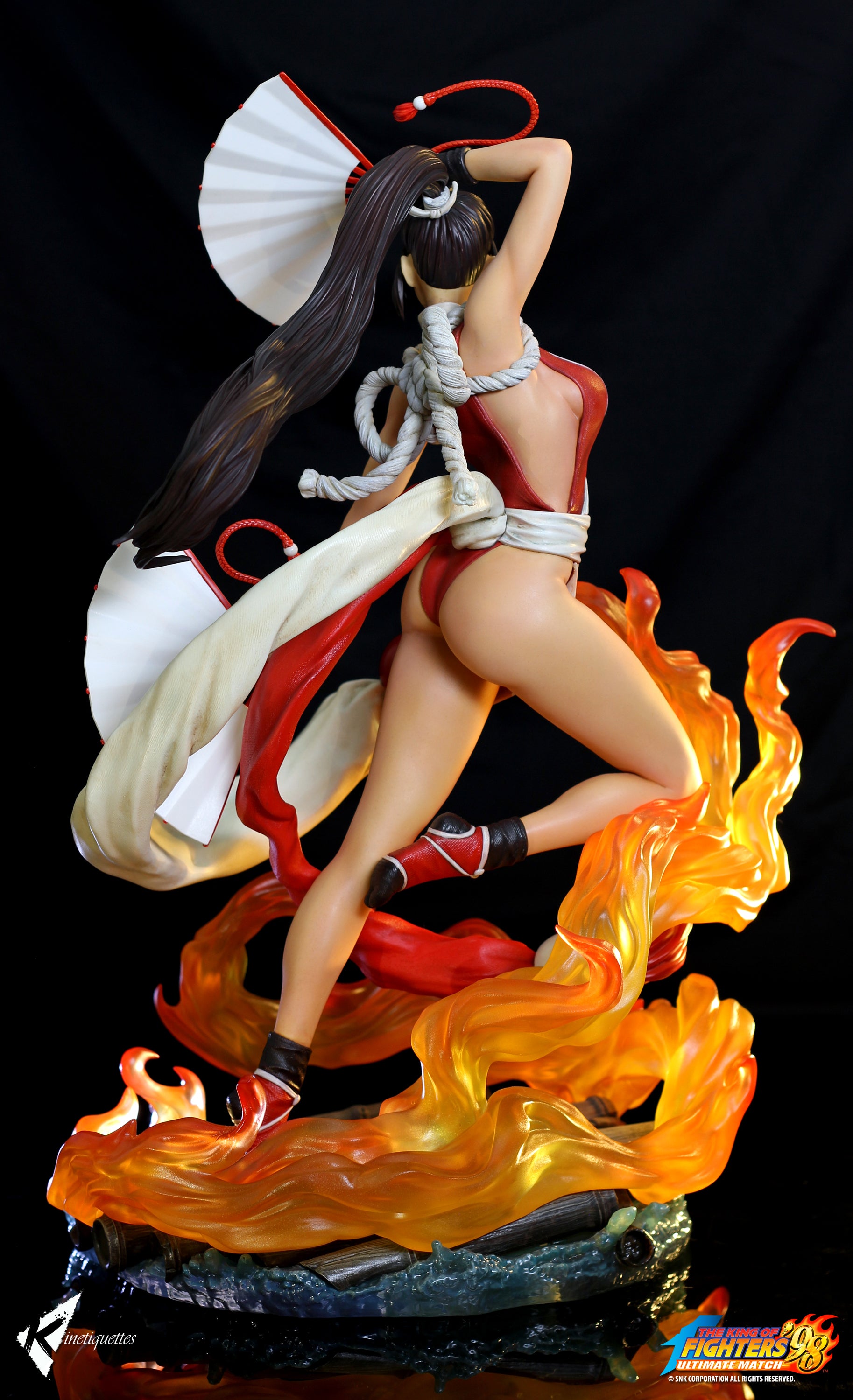 Kinetiquettes - The King of Fighters - Mai Shiranui (不知火 舞) - The Alluring Ninja (1/4 Scale Diorama) - Marvelous Toys