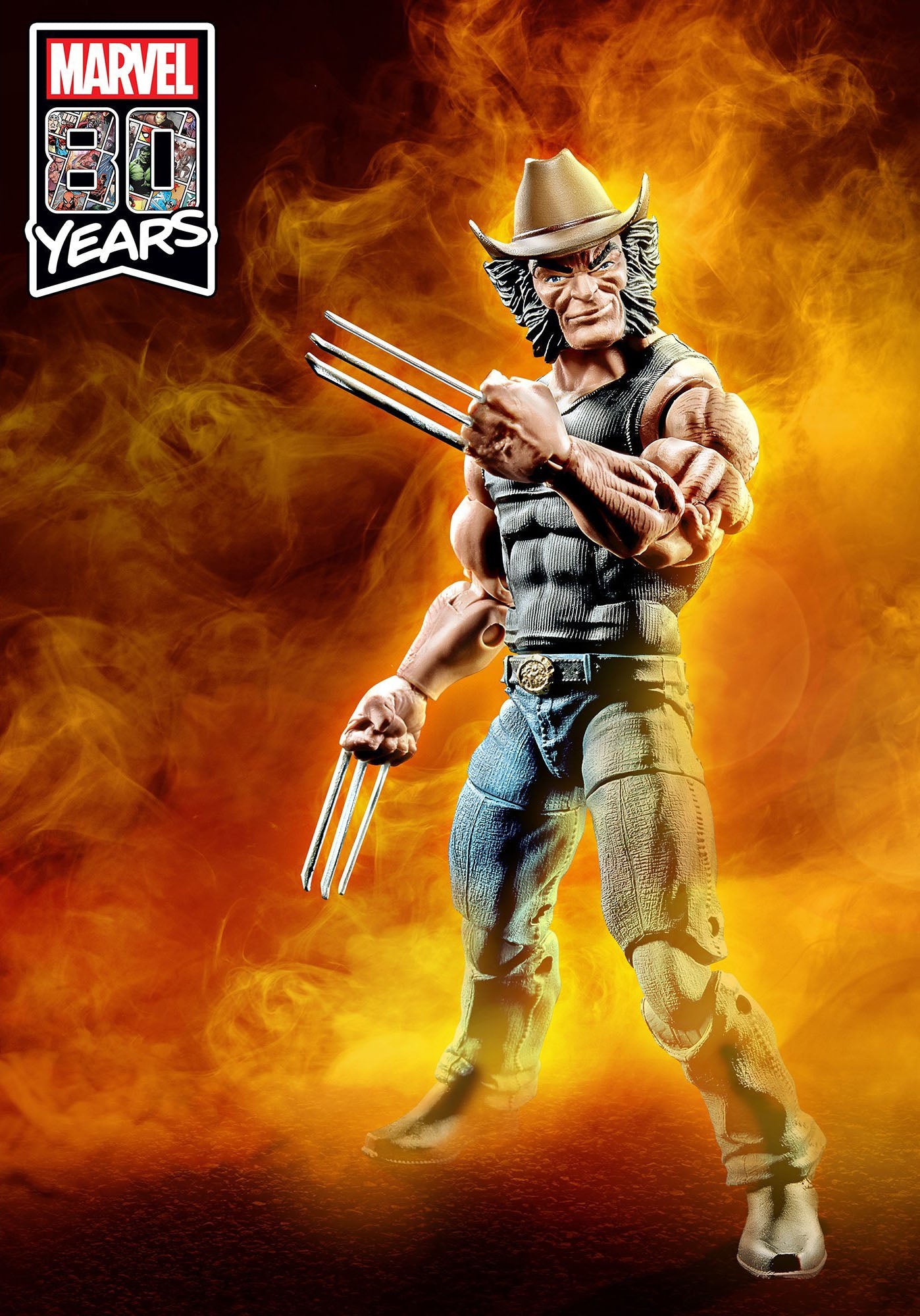 Hasbro - Marvel Legends - Marvel Comics 80th Anniversary - Cowboy Logan - Marvelous Toys