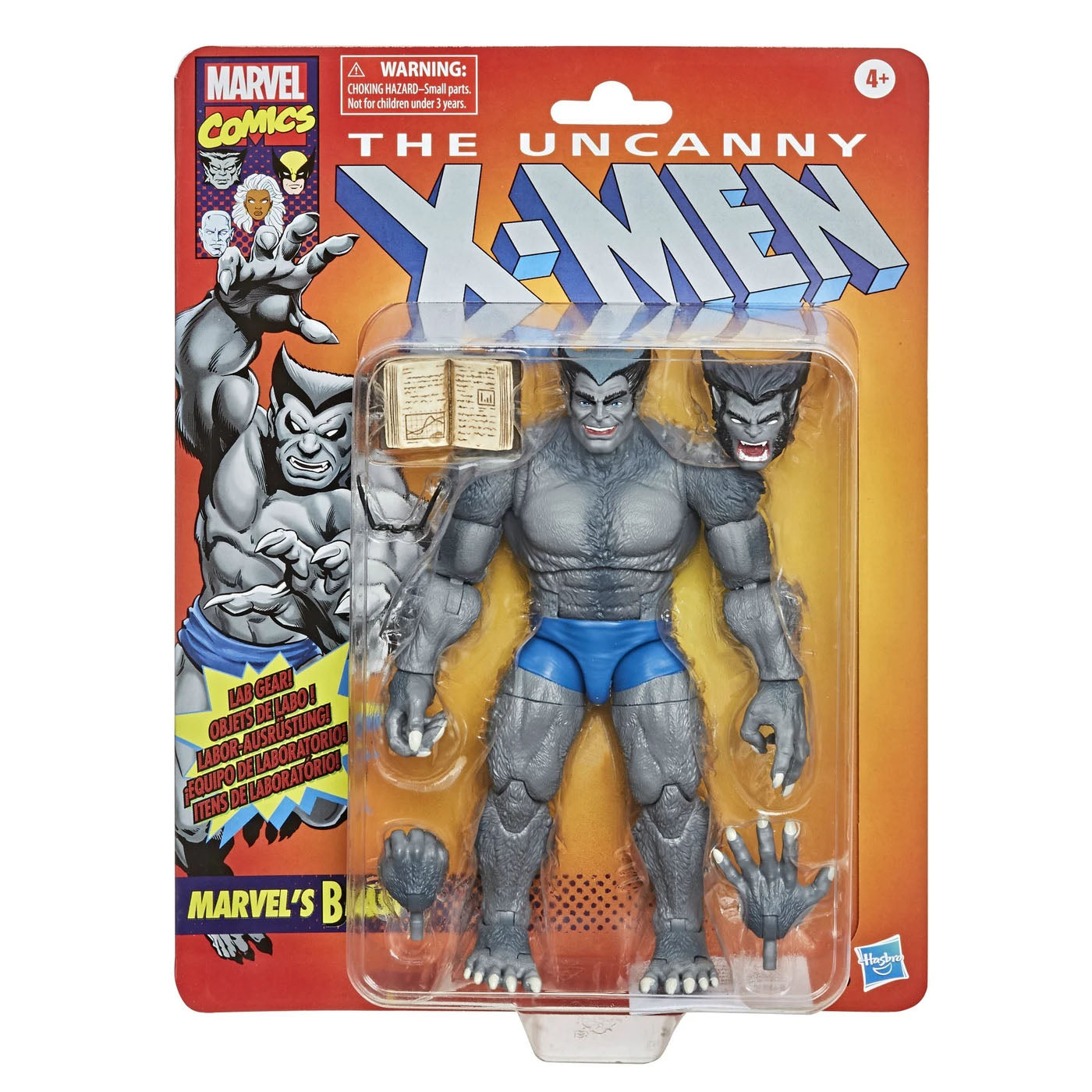 Hasbro - Marvel Vintage Legends - The Uncanny X-Men - Marvel&#39;s Beast - Marvelous Toys