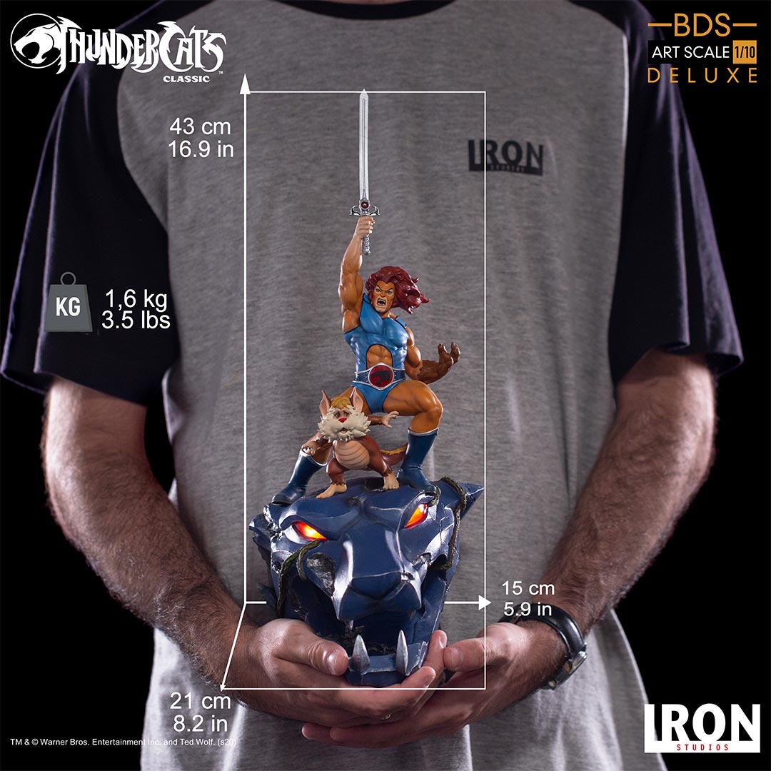 Iron Studios - BDS Art Scale 1:10 - ThunderCats - Lion-O & Snarf