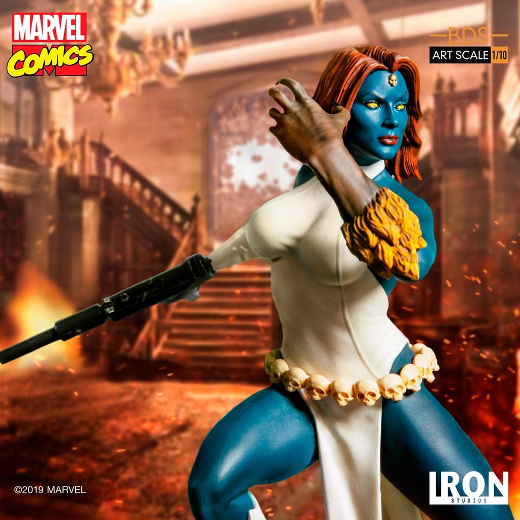 Iron Studios - BDS Art Scale 1:10 - Marvel&#39;s X-Men - Mystique - Marvelous Toys