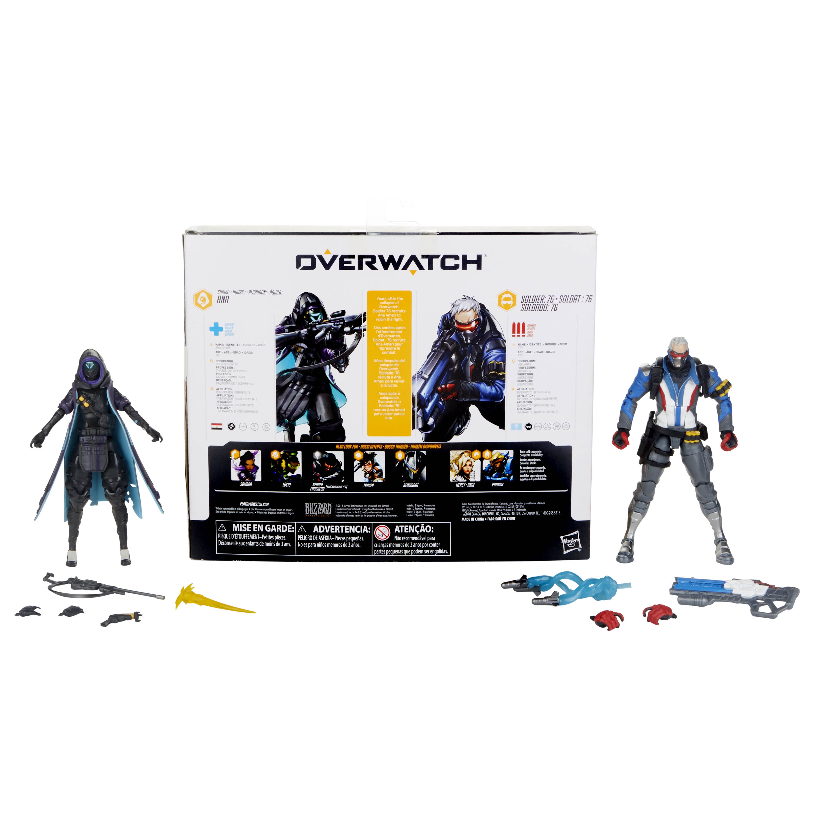 Hasbro - Overwatch Ultimate Series - Ana and Soldier 76 - Marvelous Toys