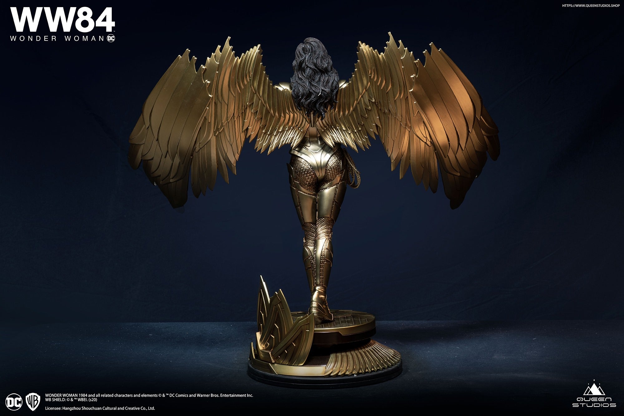 Queen Studios - Wonder Woman 1984 - Wonder Woman (Golden Armor) (1/4 Scale) (Premium Ver.) - Marvelous Toys
