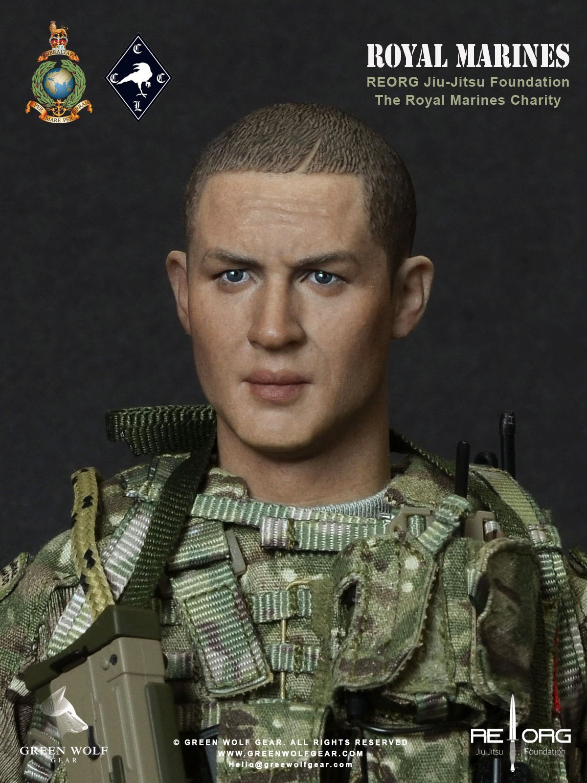 Green Wolf Gear - GWG-011 - British Royal Marines REORG - Tom Hardy (1/6 Scale) - Marvelous Toys