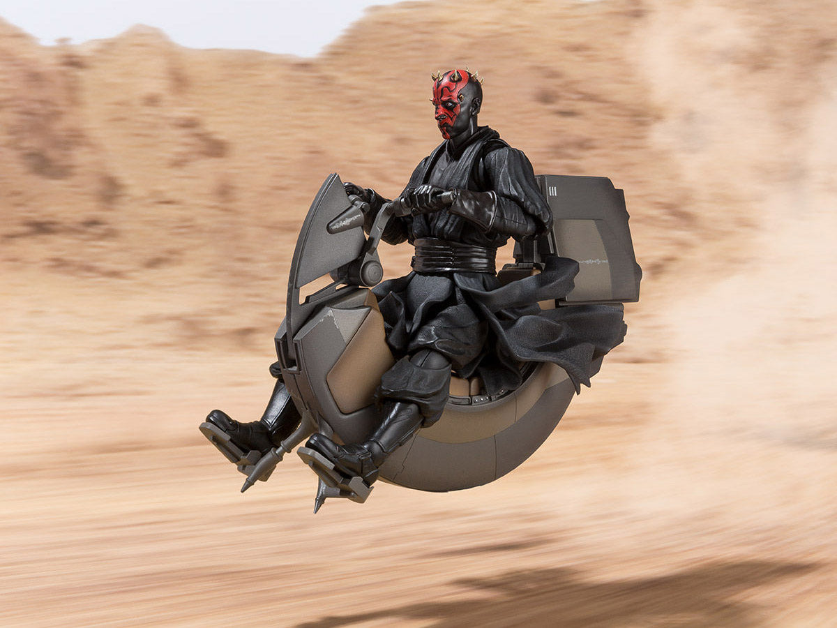 S.H.Figuarts - Star Wars: The Phantom Menance - Darth Maul&#39;s Bloodfin Sith Speeder (TamashiiWeb Exclusive) - Marvelous Toys