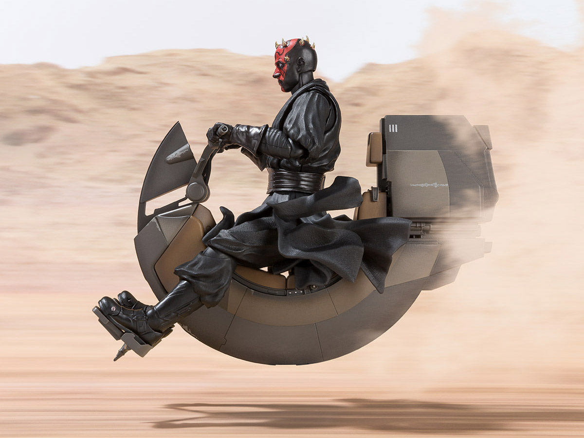 S.H.Figuarts - Star Wars: The Phantom Menance - Darth Maul&#39;s Bloodfin Sith Speeder (TamashiiWeb Exclusive) - Marvelous Toys