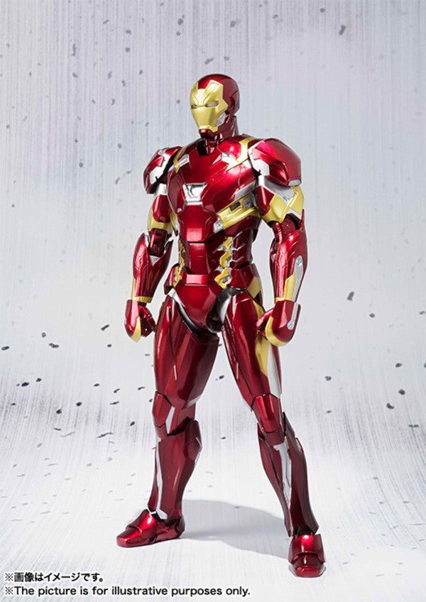 S.H.Figuarts - Captain America: Civil War - Captain America &amp; Iron Man Mark 46 Special Box Set (Toys&#39;R&#39;Us Japan Exclusive) - Marvelous Toys