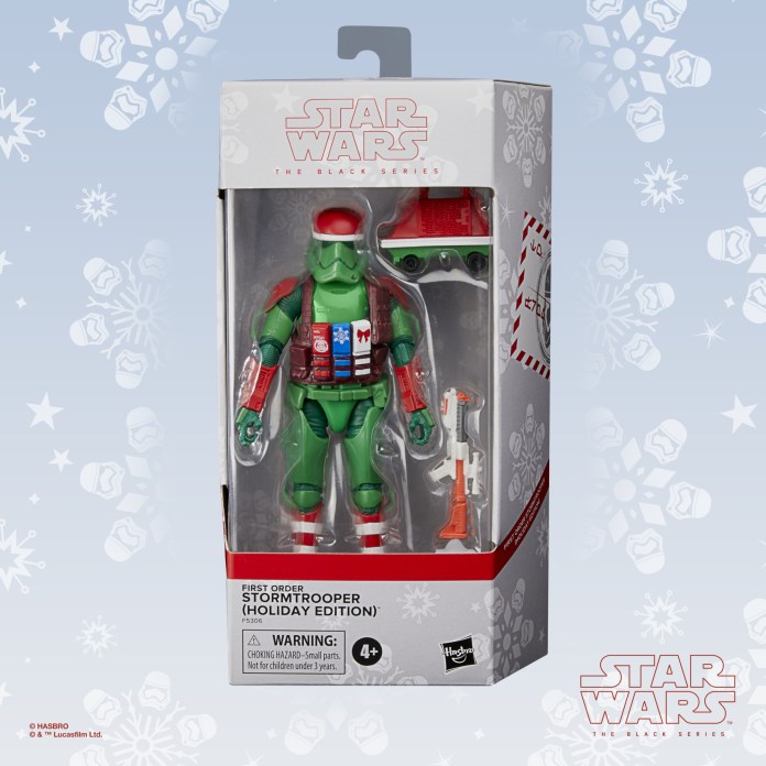 Hasbro - Star Wars: The Black Series - First Order Stormtrooper (Holiday Ed.) - Marvelous Toys