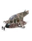 Jazwares - Star Wars: Micro Galaxy Squadron - Starship Class - Boba Fett's Starship - Marvelous Toys