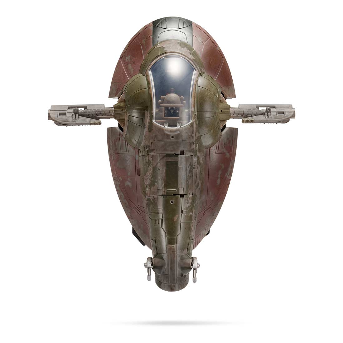 Jazwares - Star Wars: Micro Galaxy Squadron - Starship Class - Boba Fett&#39;s Starship - Marvelous Toys
